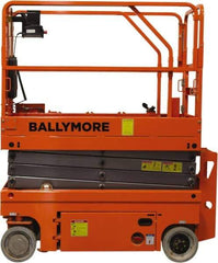 Ballymore - Cherry Pickers (Personal Lifts) Type: Drivable Scissor Lift Type of Power: (4) 12 Volt Battery - Apex Tool & Supply
