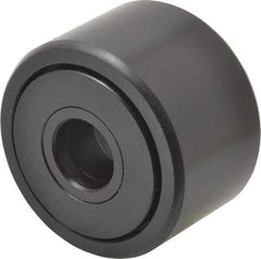 Accurate Bushing - 5/8" Bore, 2" Roller Diam x 1-1/4" Roller Width, Steel Yoke Cam Follower - 10,370 Lb Dynamic Load Capacity, 1-5/16" Overall Width - Apex Tool & Supply