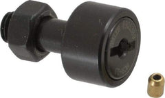 Accurate Bushing - 19mm Roller Diam x 11mm Width, 8mm Stud Diam x 20mm Length, Stud Cam Follower - Steel, 10mm Thread Length, M8x1.25 Thread, 32mm OAL, 4,250 N Dynamic Cap, 4,600 N Static Cap - Apex Tool & Supply