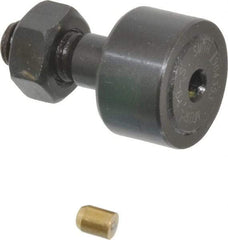 Accurate Bushing - 19mm Roller Diam x 11mm Width, 8mm Stud Diam x 20mm Length, Sealed Stud Cam Follower - Steel, 10mm Thread Length, M8x1.25 Thread, 32mm OAL, 4,250 N Dynamic Cap, 4,600 N Static Cap - Apex Tool & Supply