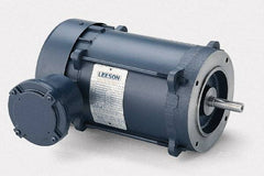 Leeson - 2 hp Explosion Proof Motor - L56C NEMA Frame, 115/208-230 Volts, 74% Efficiency at Full Load - Apex Tool & Supply