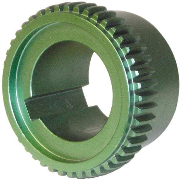 Lovejoy - 7/8" Inside x 3.31" Outside Diam, Rigid Coupling Hub - 3/16" Keyway Width x 3/32" Keyway Depth - Apex Tool & Supply