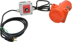 Vibco - 1 Phase, 2.6 Amp, 115 Volt, 8-3/16" Long, Electric Vibrators - 0 to 200 Lbs. Force, 70 Decibels - Apex Tool & Supply