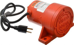Vibco - 1 Phase, 1.7 Amp, 115 Volt, 5-3/8" Long, Electric Vibrators - 0 to 80 Lbs. Force, 50 Decibels - Apex Tool & Supply