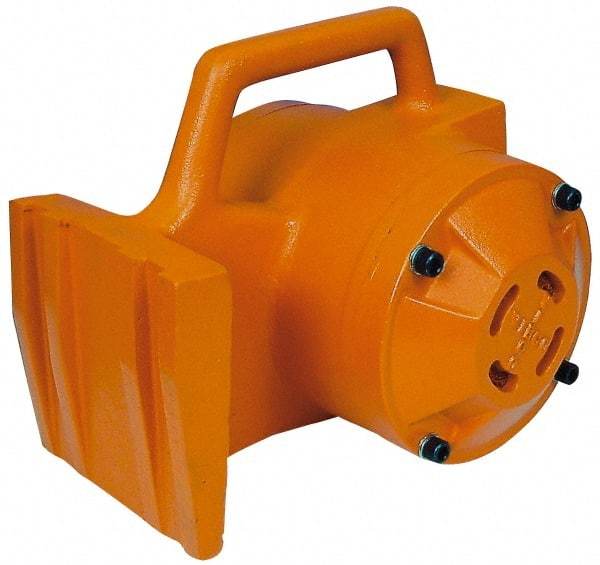 Vibco - 5,000 Lb. Force, 40 Cubic Feet per Minute, 6,000 RPM, 75 Decibel, Pneumatic Vibrator - 9-1/4" Long x 8" Wide x 9" High, 1 Port Inlet, 1 Port Outlet - Apex Tool & Supply