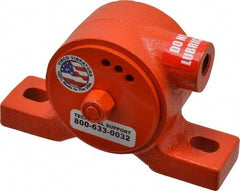 Vibco - 160 Lb. Force, 8 Cubic Feet per Minute, 12,000 RPM, 70 Decibel, Pneumatic Vibrator - 5-1/16" Long x 1-5/16" Wide x 2-5/16" High, 1/4 Port Inlet - Apex Tool & Supply