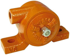 Vibco - 725 Lb. Force, 17 Cubic Feet per Minute, 5,200 RPM, 72 Decibel, Pneumatic Vibrator - 6-5/8" Long x 2-1/8" Wide x 4-7/8" High, 3/8 Port Inlet - Apex Tool & Supply