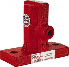 Vibco - 3-1/2 Cubic Feet per Minute, 10,500 RPM, 95 Decibel, Pneumatic Vibrator - 4-1/2" Long x 2" Wide x 3-7/8" High, 9/16 Port Inlet, 1/4 Port Outlet - Apex Tool & Supply