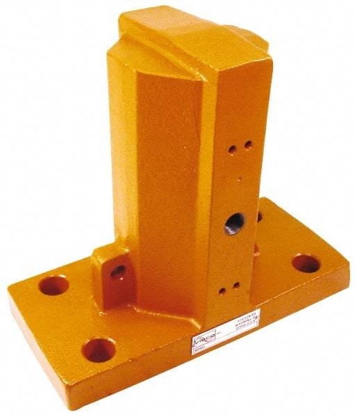 Vibco - 28 Cubic Feet per Minute, 2,200 RPM, 78 Decibel, Pneumatic Vibrator - 10-1/2" Long x 5" Wide x 9-7/16" High, 1/2 Port Inlet, 1/2 Port Outlet - Apex Tool & Supply