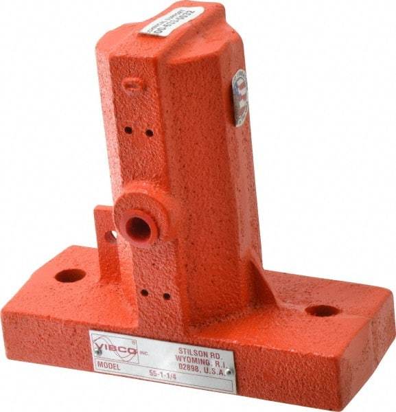 Vibco - 6-1/2 Cubic Feet per Minute, 6,800 RPM, 85 Decibel, Pneumatic Vibrator - 6" Long x 2-1/2" Wide x 5" High, 1/4 Port Inlet, 1/4 Port Outlet - Apex Tool & Supply