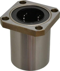 Value Collection - 2" ID, Square Flanged Single Linear Bearing - 3" OD - Apex Tool & Supply