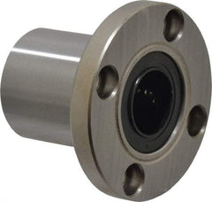 Value Collection - 16mm ID, Round Flanged Single Linear Bearing - 28mm OD - Apex Tool & Supply