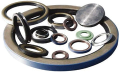 Value Collection - 2.125" ID x 3.371" OD SA Automotive Shaft Seal - Nitrile, 0.438" Thick - Apex Tool & Supply