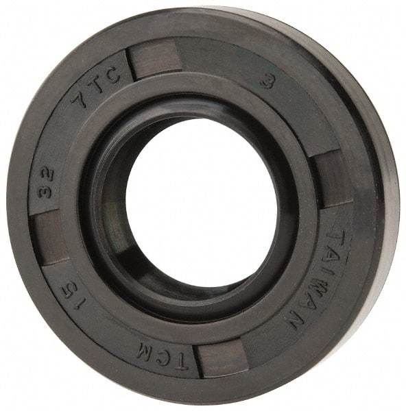 Value Collection - 0.591" ID x 1.26" OD TC Automotive Shaft Seal - Nitrile, 0.276" Thick - Apex Tool & Supply