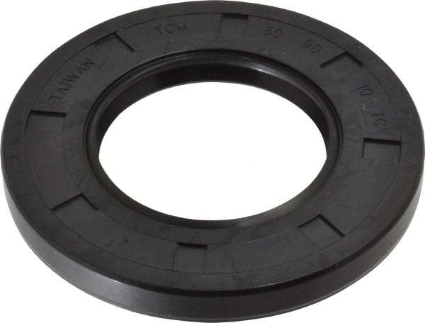 Value Collection - 1.969" ID x 3.543" OD TC Automotive Shaft Seal - Nitrile, 0.394" Thick - Apex Tool & Supply
