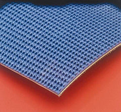 Made in USA - Incline Conveyor Belt - Carboxilated Nitrile Roughtop, 3-Ply, No. 20030230-24 - Apex Tool & Supply