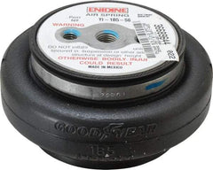 Value Collection - 100 psi Actuation: 570 Lb Ext, 1,525 Lb Compr, 3/8-16 & 3/8-16, 2" Stroke Len, Bellow Single Convolute Air Spring - 3.8" Extended Height, 1.8" Compressed Height, 5.7" Max OD at 100 psi, 220 to 1,370 Lb Capacity - Apex Tool & Supply