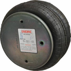 Value Collection - 100 psi Actuation: 2,905 Lb Ext, 9,480 Lb Compr, 3/8-16 & 3/8-16, 7.6" Stroke Len, Bellow Double Convolute Air Spring - 11.1" Extended Height, 3-1/2" Compressed Height, 13" Max OD at 100 psi, 915 to 7,205 Lb Capacity - Apex Tool & Supply