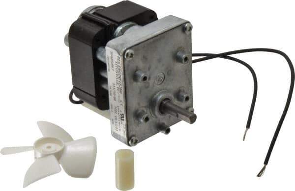 Made in USA - 115 Volt, 10 RPM, 340:1 Gear Ratio, CM Gearmotor - 50 Torque - Apex Tool & Supply