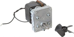 Made in USA - 115 Volt, 25 RPM, 136:1 Gear Ratio, CM Gearmotor - 30 Torque - Apex Tool & Supply