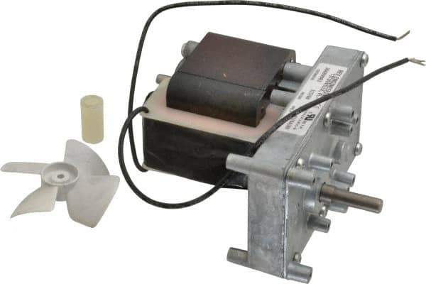 Made in USA - 115 Volt, 10 RPM, 340:1 Gear Ratio, ESP Gearmotor - 125 Torque - Apex Tool & Supply