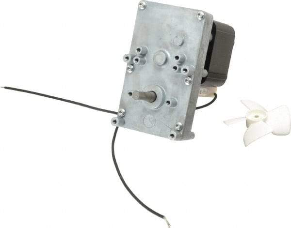 Made in USA - 115 Volt, 25 RPM, 136:1 Gear Ratio, ESP Gearmotor - 60 Torque - Apex Tool & Supply