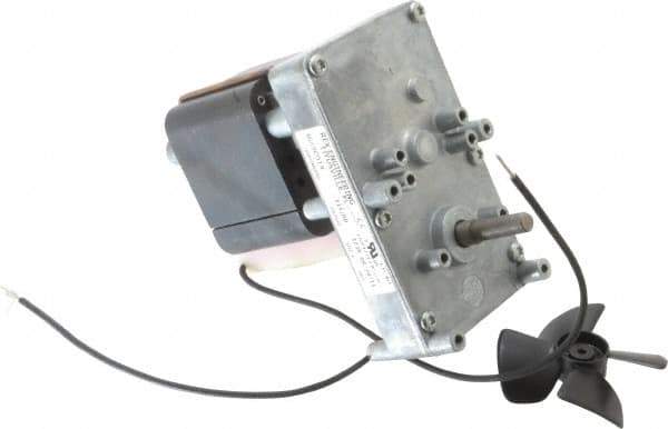Made in USA - 115 Volt, 100 RPM, 34:1 Gear Ratio, ESP Gearmotor - 15 Torque - Apex Tool & Supply