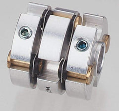 Value Collection - Flexible Membrane Coupling - 1.63" OD, 1.51" OAL, Stainless Steel - Apex Tool & Supply