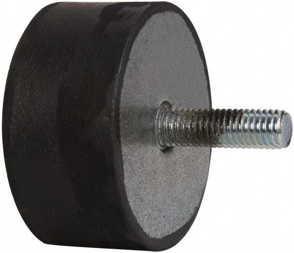 Tech Products - 1815 Lb Capacity, 1/2-13 Plate/Stud Vibration Isolator - 3-1/8" Diam, 1-1/2" High - Apex Tool & Supply