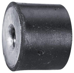 Tech Products - 360 Lb Capacity, 1/2-13 Stud/Stud Vibration Isolator - 3-1/8" Diam, 1-1/2" High - Apex Tool & Supply