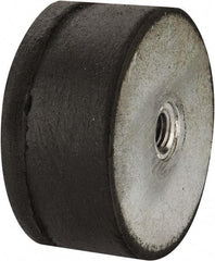 Tech Products - 660 Lb Capacity, 1/2-13 Plate/Plate Vibration Isolator - 3-1/8" Diam, 1-1/2" High - Apex Tool & Supply