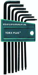 7 Piece - IP6; IP7; IP8; IP9; IP10; IP15; IP20 - TorxPlus L-Key Long Arm Set - Apex Tool & Supply