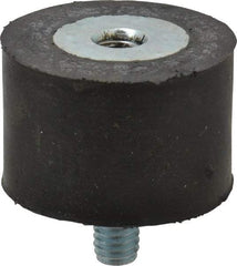 Tech Products - 185 Lb Capacity, 5/16-18 Plate/Stud Vibration Isolator - 1-1/2" Diam, 1" High - Apex Tool & Supply