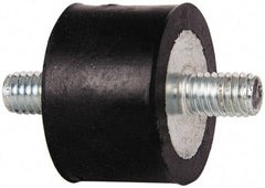 Tech Products - 95 Lb Capacity, 3/8-16 Stud/Stud Vibration Isolator - 1-1/2" Diam, 1" High - Apex Tool & Supply