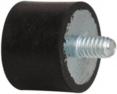 Tech Products - 55 Lb Capacity, 1/4-20 Plate/Stud Vibration Isolator - 1" Diam, 3/4" High - Apex Tool & Supply