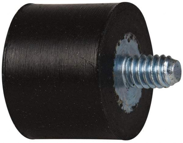 Tech Products - 65 Lb Capacity, 1/4-20 Plate/Stud Vibration Isolator - 1" Diam, 3/4" High - Apex Tool & Supply