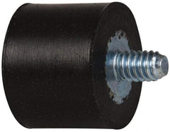 Tech Products - 65 Lb Capacity, 1/4-20 Plate/Stud Vibration Isolator - 1" Diam, 3/4" High - Apex Tool & Supply