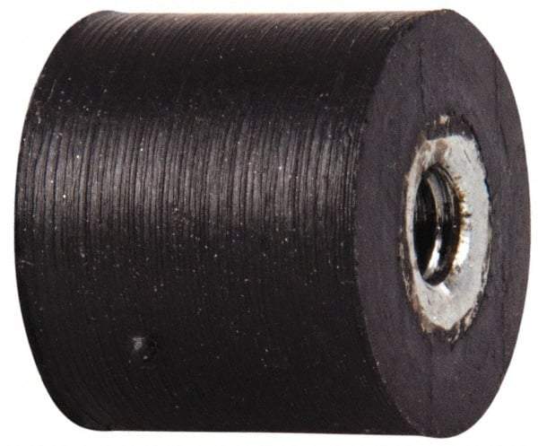 Tech Products - 18 Lb Capacity, 8-32 Plate/Plate Vibration Isolator - 9/16" Diam, 1/2" High - Apex Tool & Supply