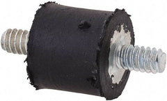 Tech Products - 4 Lb Capacity, 6-32 Stud/Stud Vibration Isolator - 7/16" Diam, 13/32" High - Apex Tool & Supply