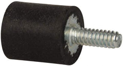 Tech Products - 6 Lb Capacity, 6-32 Plate/Stud Vibration Isolator - 7/16" Diam, 1/2" High - Apex Tool & Supply