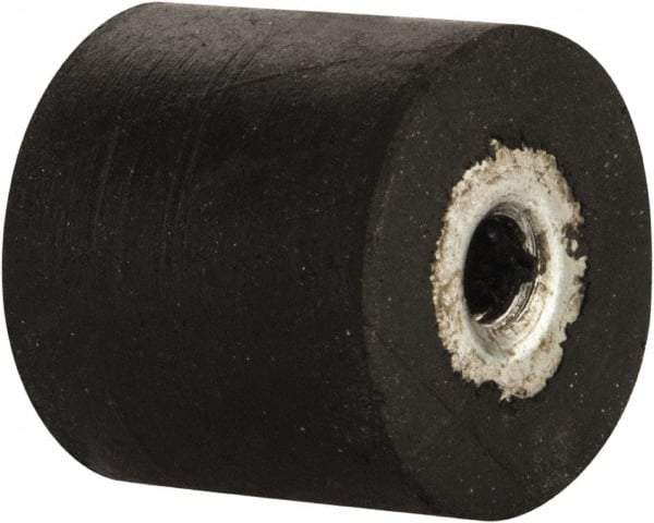 Tech Products - 9.5 Lb Capacity, 6-32 Plate/Plate Vibration Isolator - 9/16" Diam, 1/2" High - Apex Tool & Supply