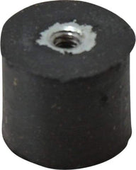Tech Products - 18 Lb Capacity, 6-32 Plate/Plate Vibration Isolator - 9/16" Diam, 1/2" High - Apex Tool & Supply