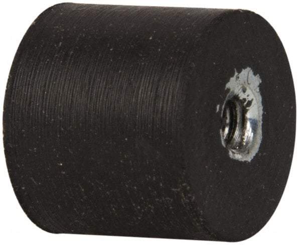 Tech Products - 26 Lb Capacity, 6-32 Plate/Plate Vibration Isolator - 9/16" Diam, 1/2" High - Apex Tool & Supply