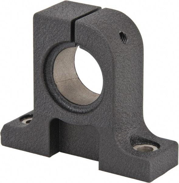 Thomson Industries - 20mm Diam, Malleable Iron Alloy Shaft Support - Plain Shafting - Apex Tool & Supply