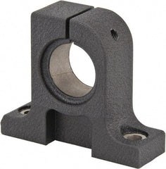 Thomson Industries - 20mm Diam, Malleable Iron Alloy Shaft Support - Plain Shafting - Apex Tool & Supply