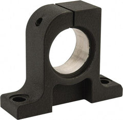 Thomson Industries - 40mm Diam, Malleable Iron Alloy Shaft Support - Plain Shafting - Apex Tool & Supply