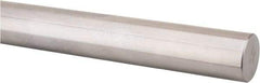 Thomson Industries - 1" Diam, 18" Long, Chrome Plated Steel Standard Round Linear Shafting - 60-65C Hardness, .7495/.7490 Tolerance - Apex Tool & Supply
