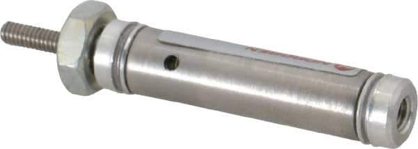 Norgren - 1/2" Stroke x 5/16" Bore Single Acting Air Cylinder - 10-32 Port, 5-40 Rod Thread - Apex Tool & Supply