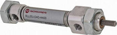 Norgren - 1/2" Stroke x 5/16" Bore Double Acting Air Cylinder - 10-32 Port, 5-40 Rod Thread - Apex Tool & Supply
