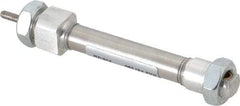 Norgren - 1/2" Stroke Single Acting Air Cylinder - 10-32 Port, 10-32 Rod Thread - Apex Tool & Supply